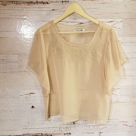 Forever 21 lightweight blouse - Picture 1 of 8